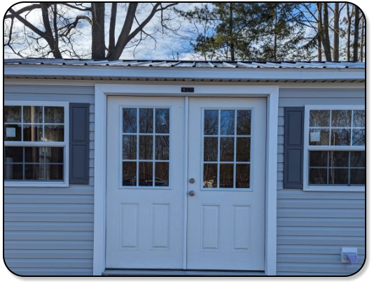 One of our four cabins at green valley campground