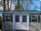 One of our four cabins at green valley campground